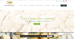 Desktop Screenshot of caseificiomanciano.it